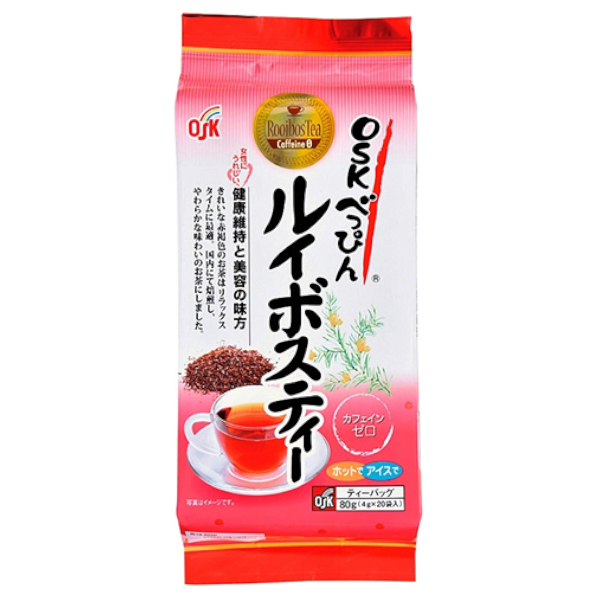 【健康食品・健康茶】OSKべっぴんルイボスティー 80g (4g×20袋入)