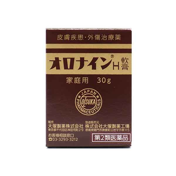 【外用消炎鎮痛薬】(第2類医薬品) オロナインH軟膏 30g